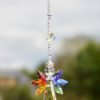 Schutzengel 'Rainbow' mit Sternchen in crystal AB – Bild 2