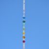 Sonnenfänger 'Rainbow-Giant', Länge 63 cm, Kaskade aus funkelnden Kristallen von Swarovski®, Kristalloktagon 60 mm d von Schöler Crystal – Bild 14