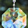 Sonnenfänger 'Rainbow-Giant', Länge 63 cm, Kaskade aus funkelnden Kristallen von Swarovski®, Kristalloktagon 60 mm d von Schöler Crystal – Bild 11