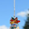 Sonnenfänger 'Indian Summer' in crystal AB, 40mm Ø, Länge 30 cm, mit funkelnden Kristallen von Swarovski® – Bild 3