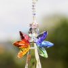 Schutzengel 'Rainbow' mit Sternchen in crystal AB