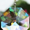 Sonnenfänger 'Rainbow-Giant', Länge 63 cm, Kaskade aus funkelnden Kristallen von Swarovski®, Kristalloktagon 60 mm d von Schöler Crystal – Bild 12