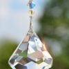 Sonnenfänger 'Indian Summer', Kegel 50 mm x 40 mm in crystal clear, Länge 48 cm, aus funkelnden Kristallen von Swarovski® – Bild 5